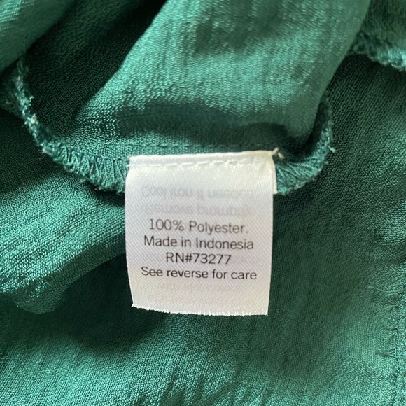 Nine West Long Sleeve Ruffle Blouse - Picture 6 of 6